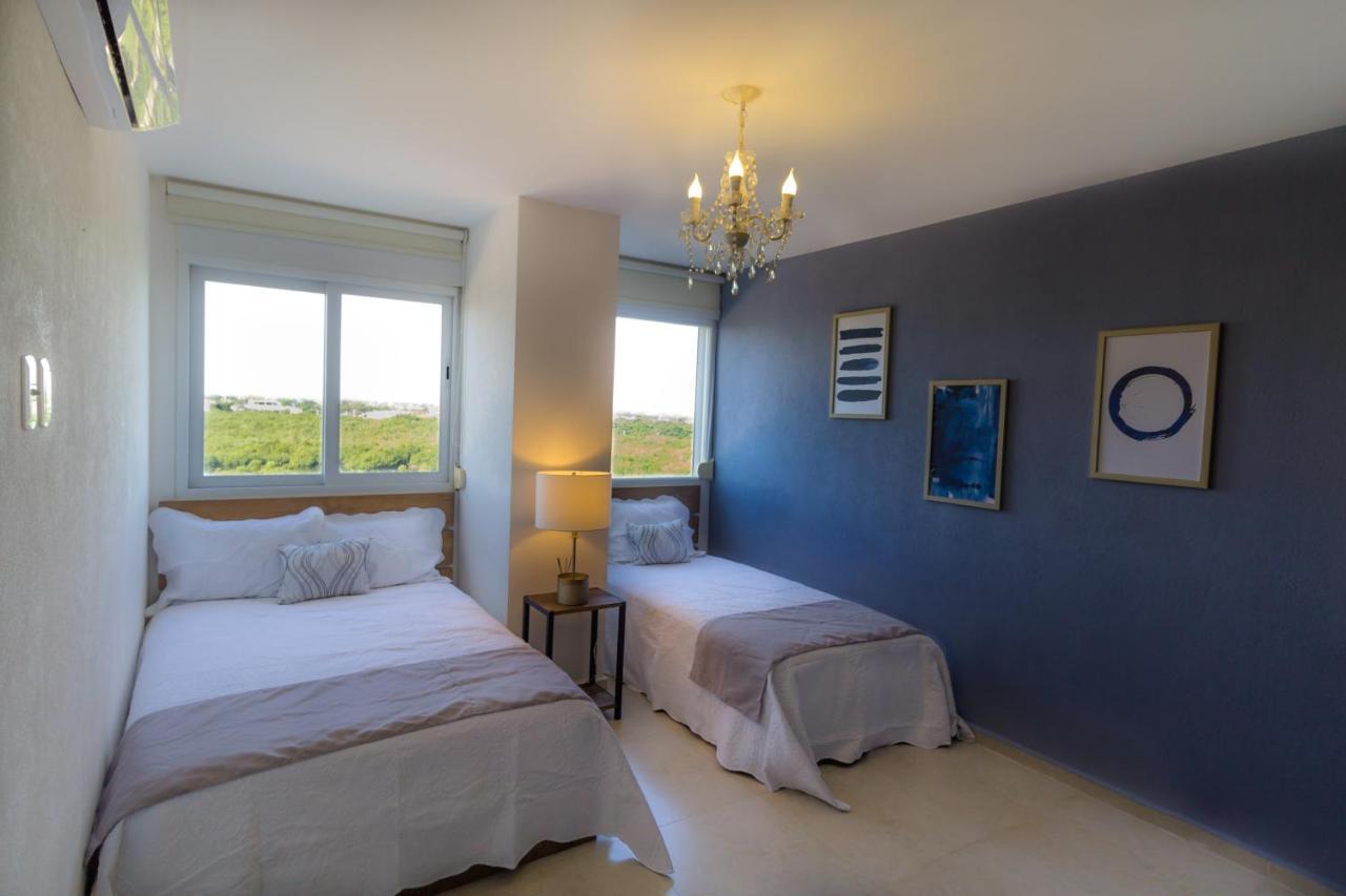 Tu Hogar Frente Al Mar Caribe, Vive Cancún Exterior foto